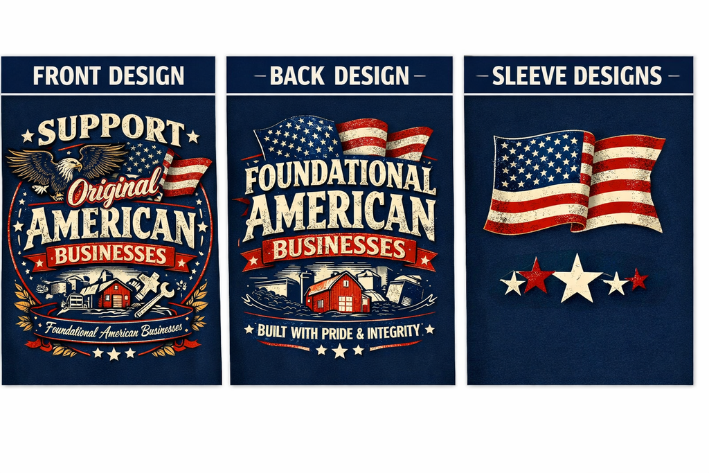 Support Original American Businesses Tee