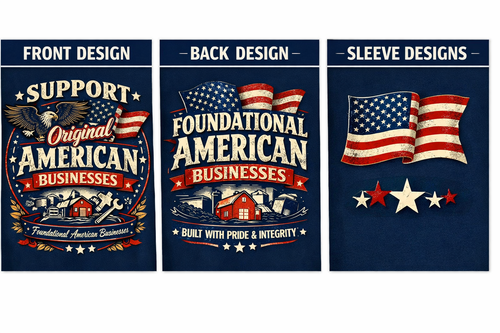 Support Original American Businesses Tee